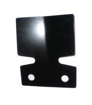 Small Black Bumper Protector Plate